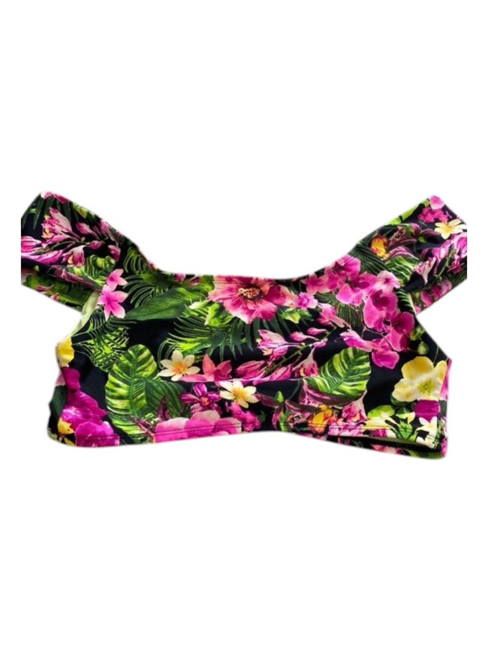 Jungle bathing suit top Small